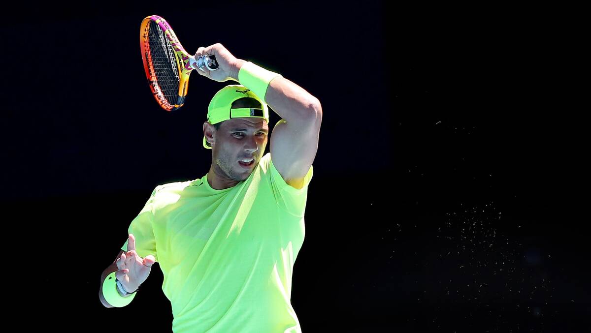 Rafael Nadal returns to Melbourne chasing another Grand Slam. Picture Getty