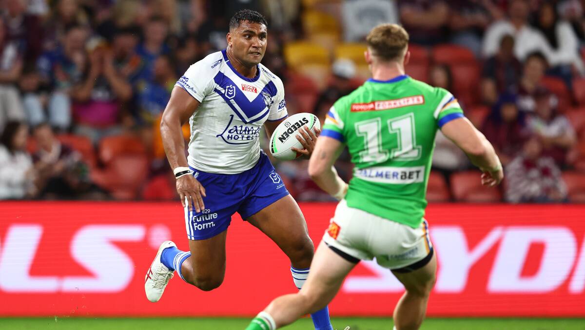 Tevita Pangai jnr was in Canberra for a fight show this weekend - and it may not be the last. Picture Getty Images