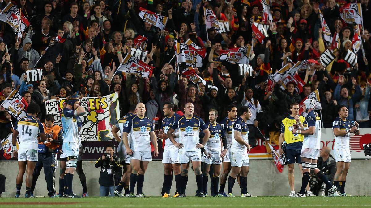 Nic White has tasted final heartbreak with the Brumbies in 2013. Picture: Getty