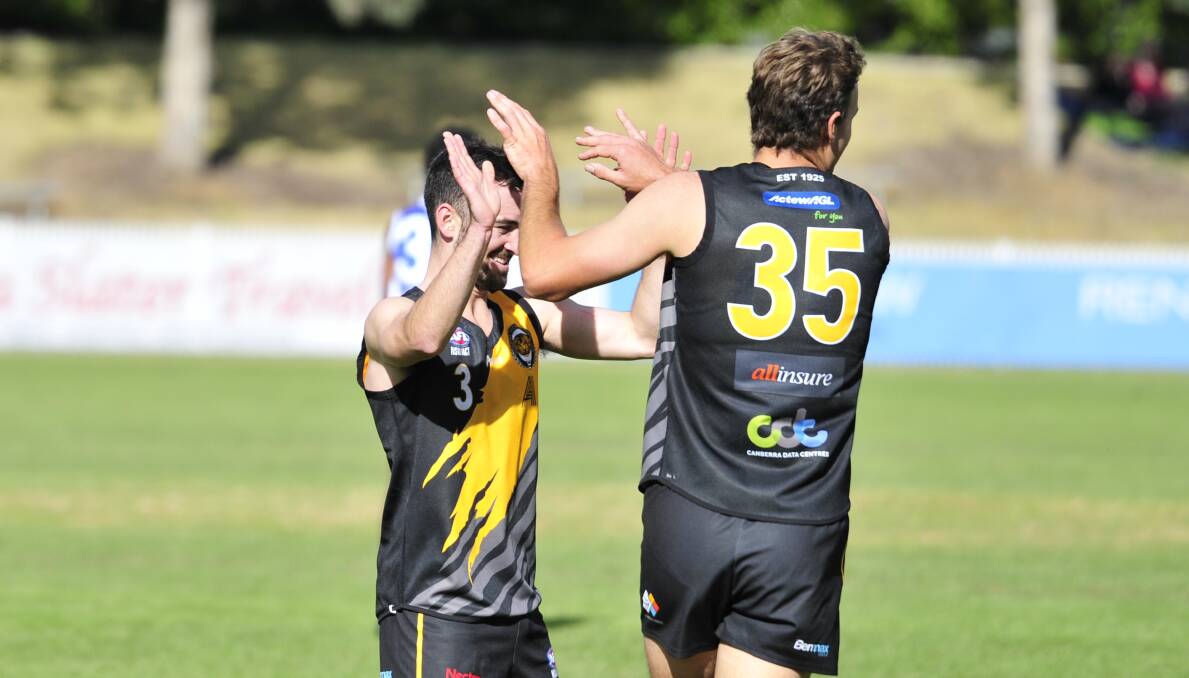 Queanbeyan have moved to the top of the table. Picture: Dion Georgopoulos