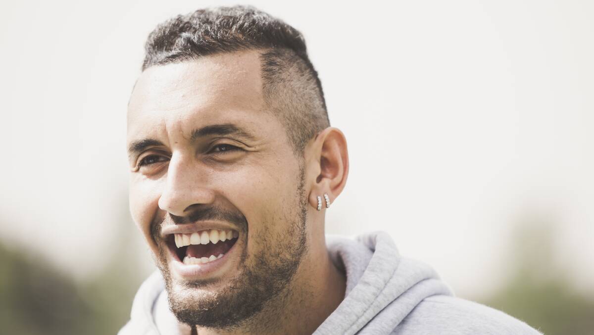 Nick Kyrgios has emerged as a voice of reason in the tennis world. Picture: Jamila Toderas