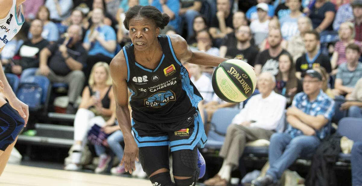 Olivia Epoupa has claimed the WNBL grand final MVP award. Picture: Sitthixay Ditthavong