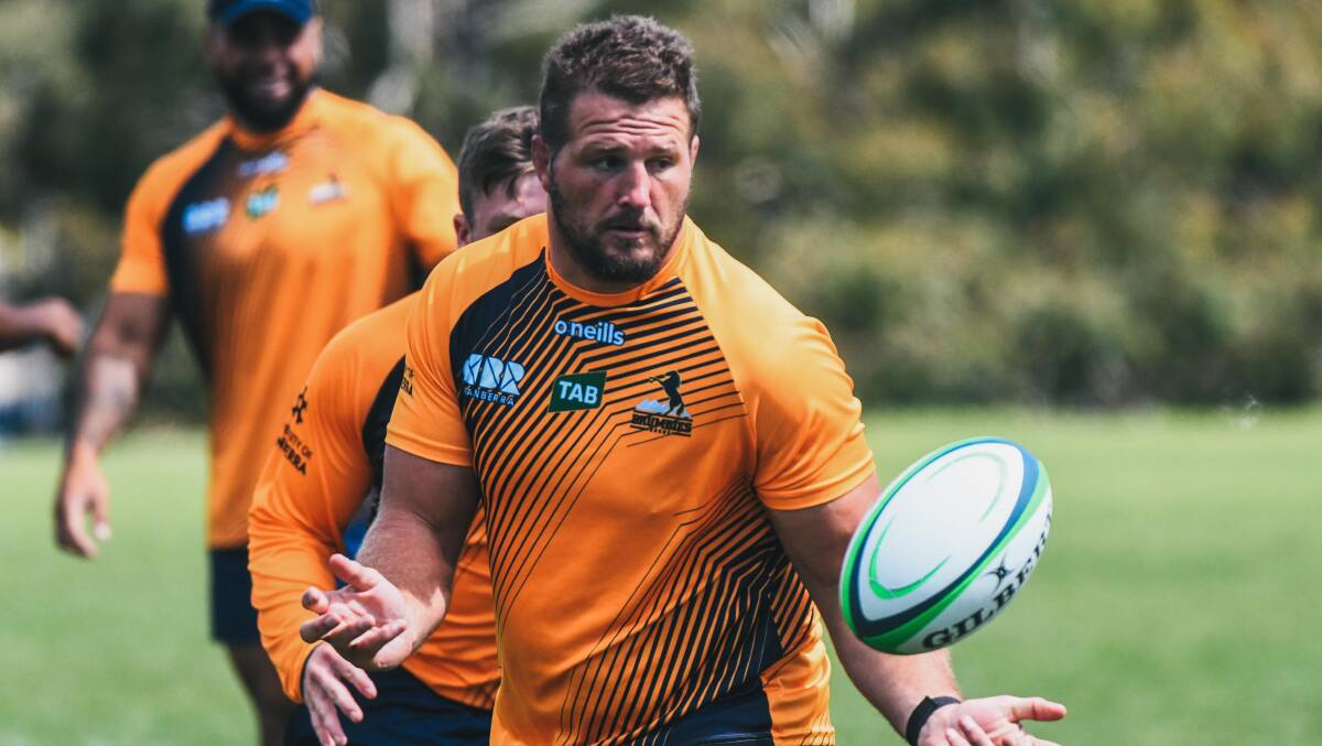 Brumbies prop James Slipper has set his sights on Australia's shot at the World Cup in France next year. Picture: Lachlan Lawson/Brumbies Media