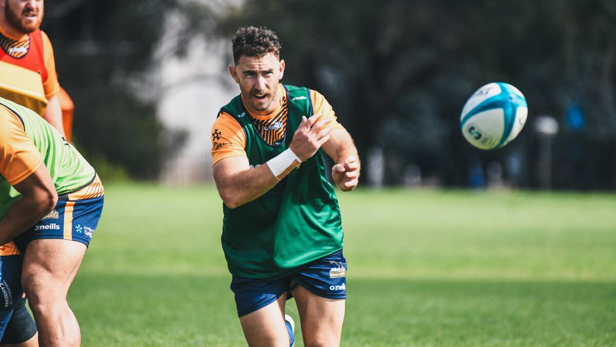 Nic White says the intensity has gone up a notch this week. Picture: Lachlan Lawson/Brumbies Media
