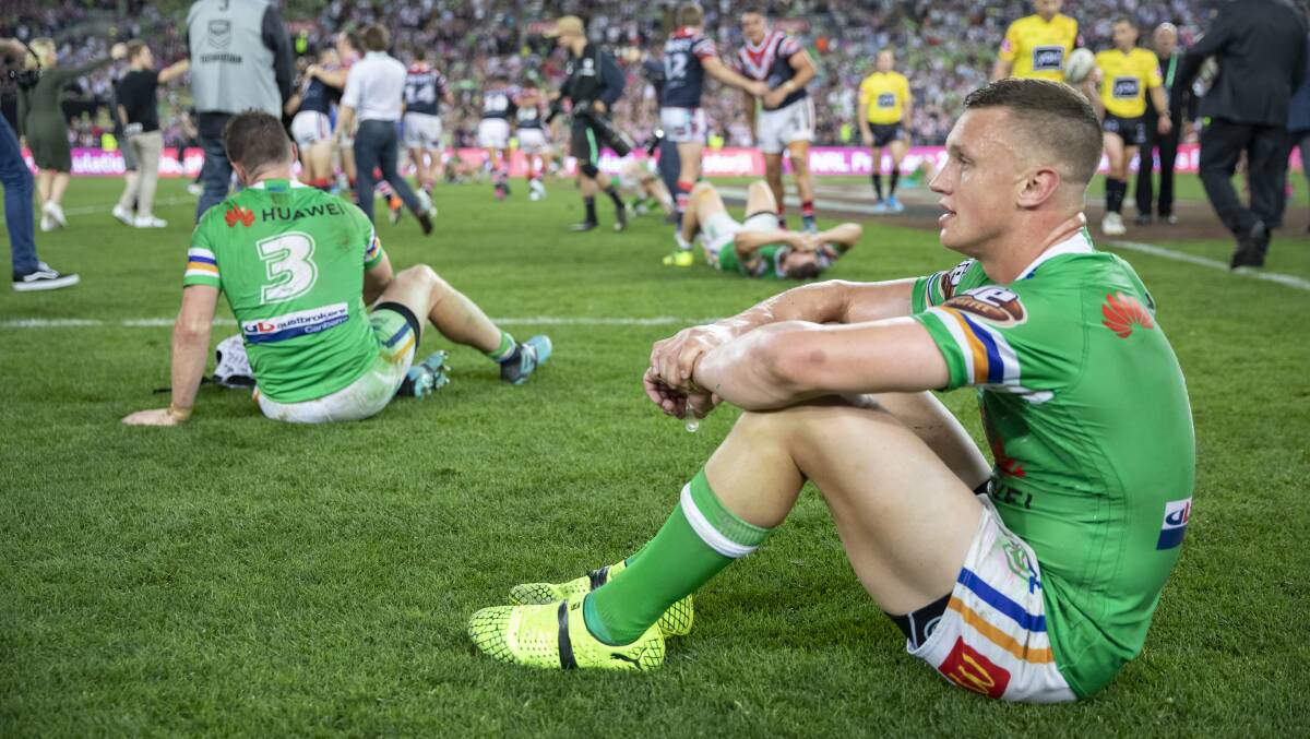 The medal provided little solace for Jack Wighton. Picture: Sitthixay Ditthavong
