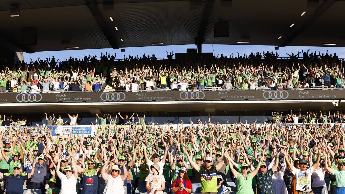 Fans were up in arms. Picture by Keegan Carroll