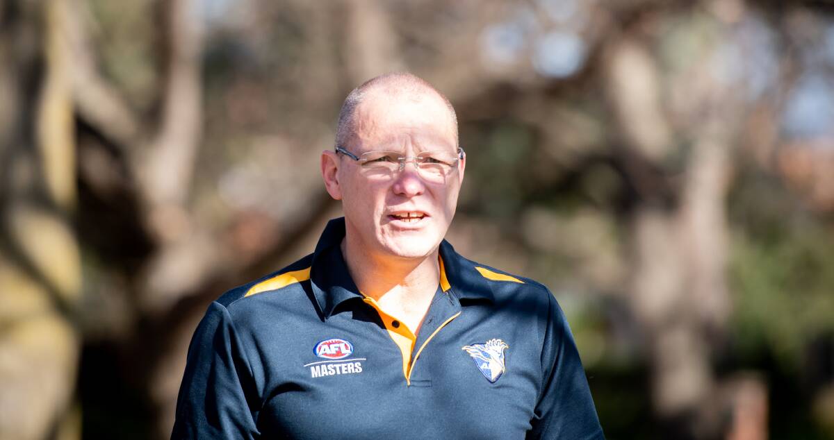 ACT Masters coach Brendan Greenwood. Picture: Karleen Minney