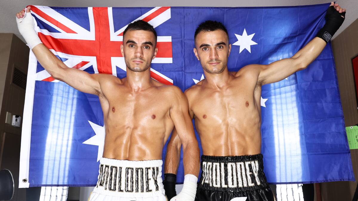 Andrew and Jason Moloney are determined to shine on the world stage. Picture: Getty