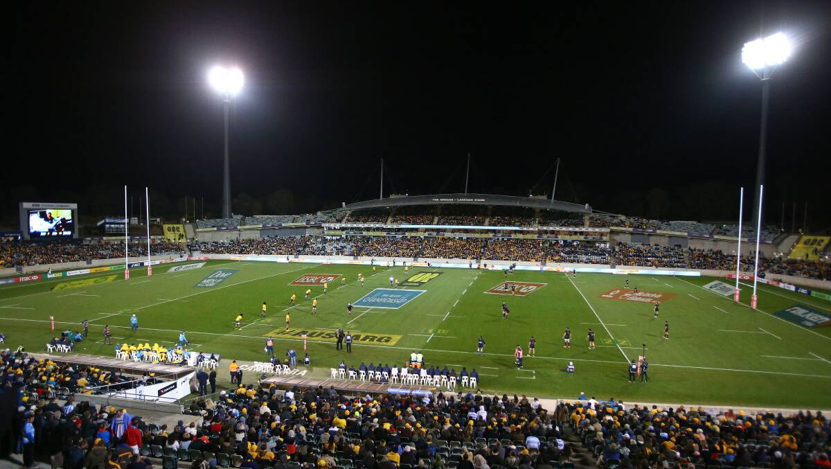Canberra Stadium could still host Rugby World Cup games in 2027. Picture: Getty