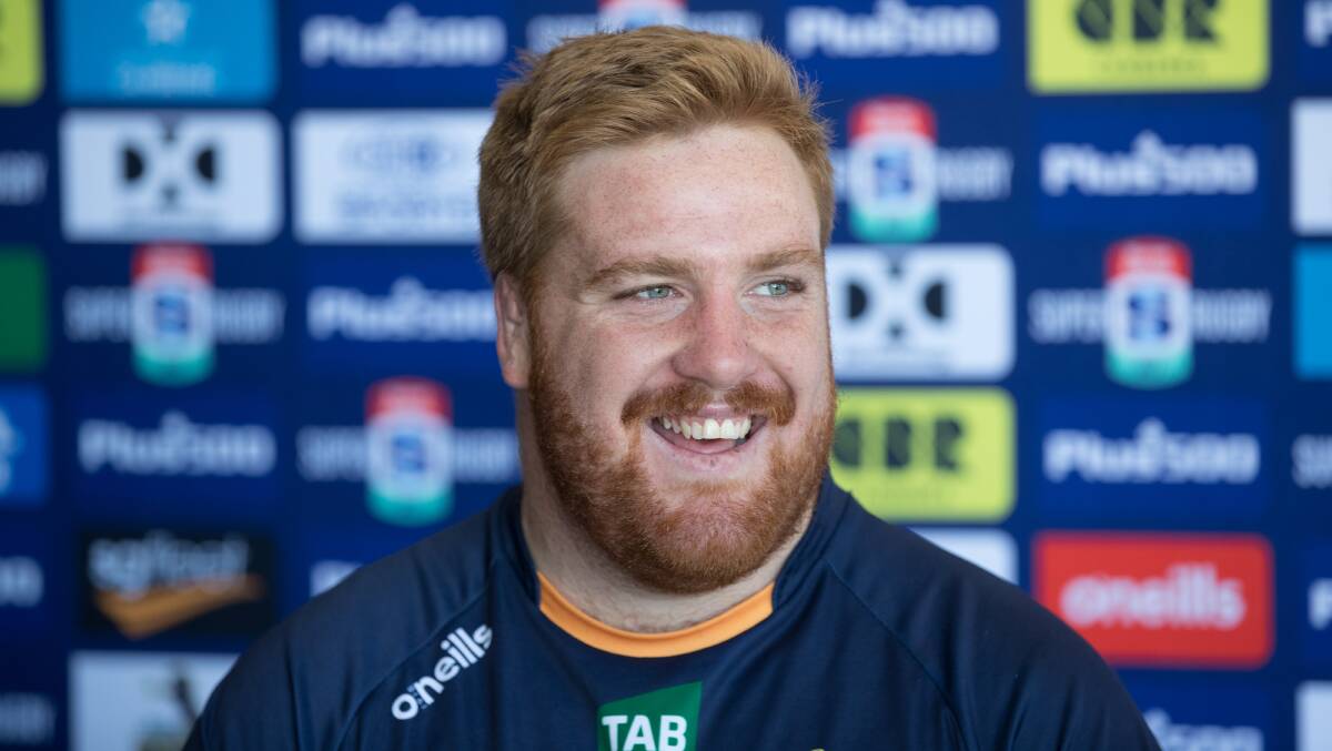Brumbies prop Tom Ross has an opportunity to fill the void left by suspended skipper Allan Alaalatoa. picture: Sitthixay Ditthavong