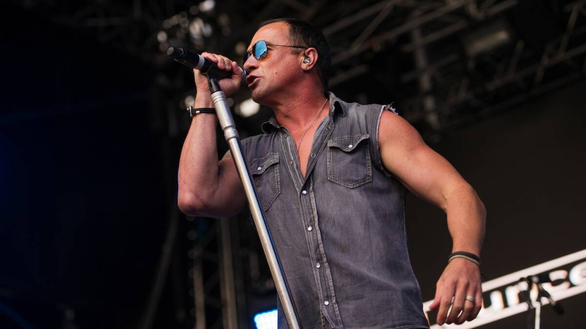 Shannon Noll will be at a fight show in Canberra. Picture by Scott Gelston
