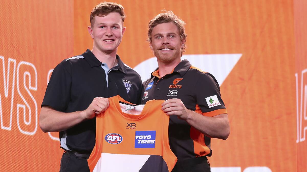 Tom Green is welcomed to the club by Adam Kennedy. Picture: Getty