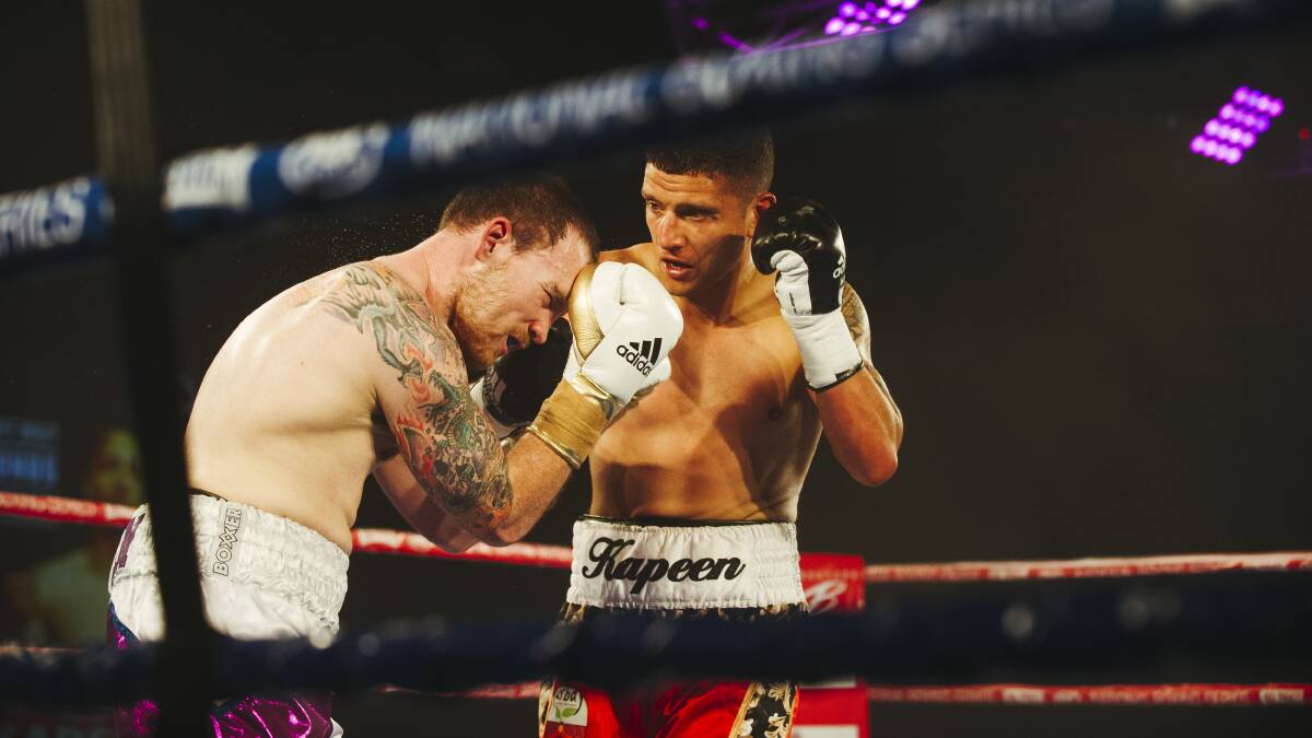 Jorge Kapeen is one of many boxers left in limbo. Picture: Dion Georgopoulos
