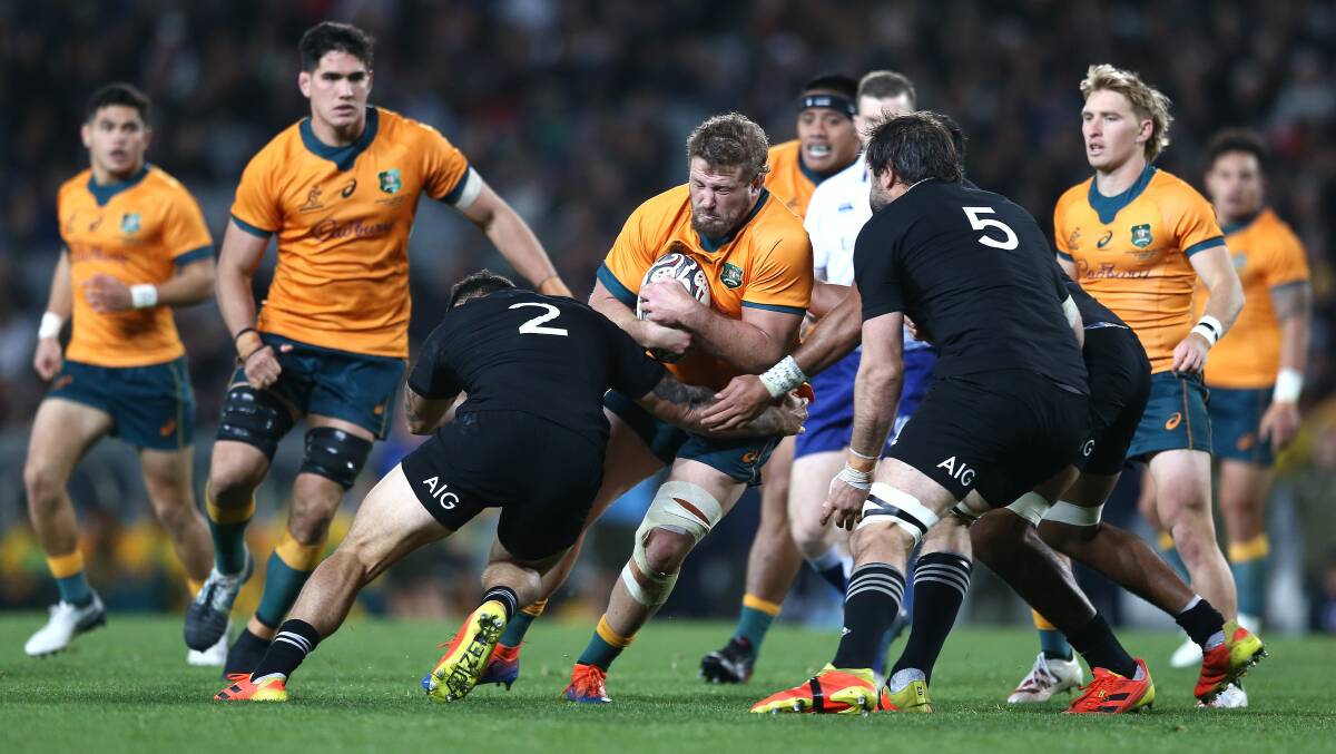 James Slipper could be called upon to play a key role in the Wallabies' Rugby Championship campaign. Picture: Getty