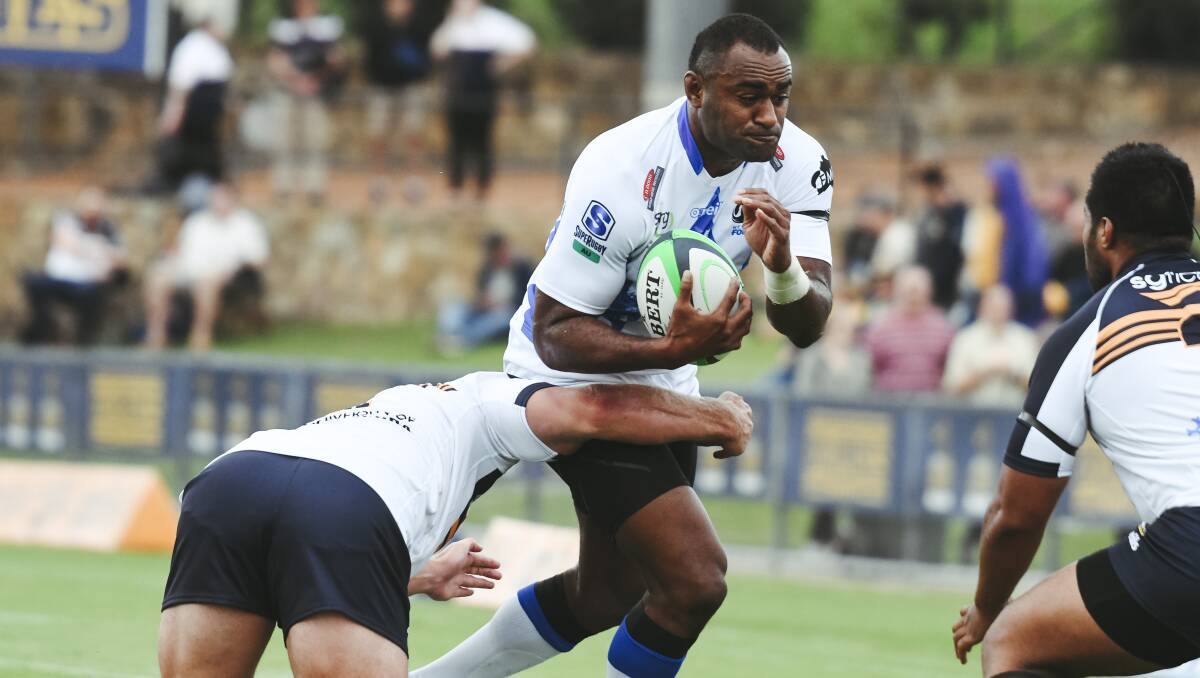 Tevita Kuridrani returns to Canberra again this week. Picture: Dion Georgopoulos