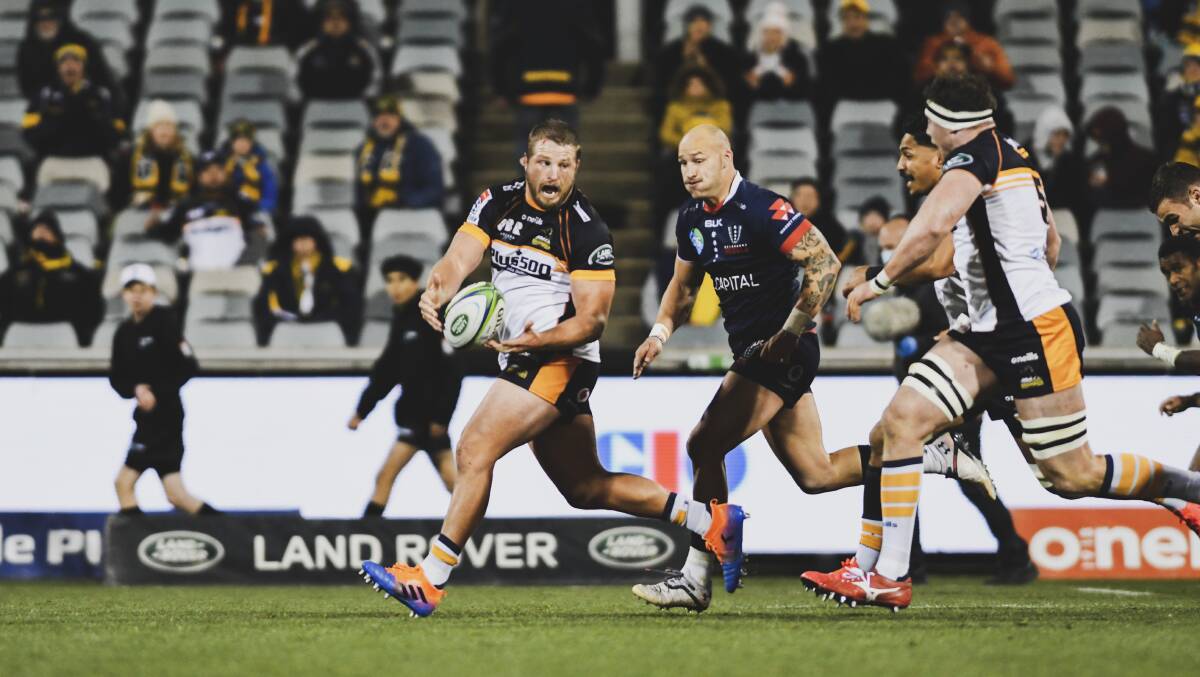The Brumbies came up trumps against Melbourne. Picture: Dion Georgopoulos