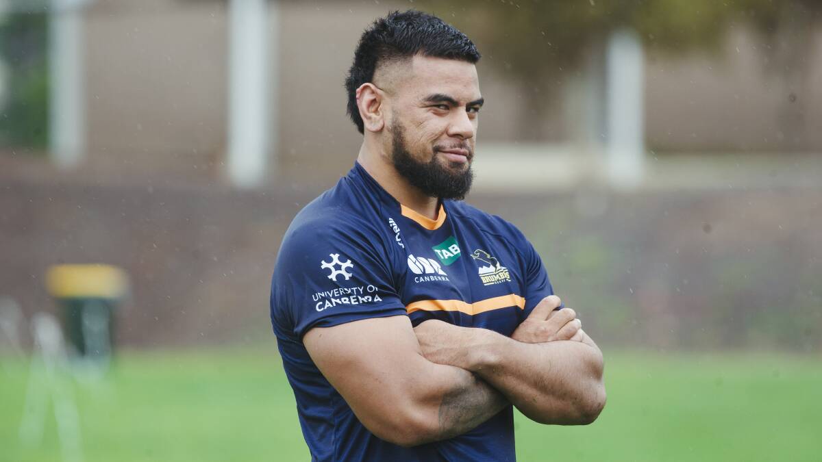 Former Chiefs prop Sosefo Kautai is in line for a Brumbies cap. Picture: Dion Georgopoulos