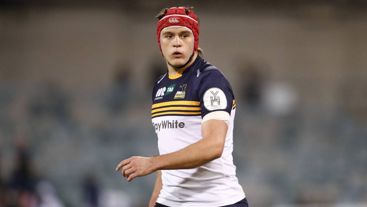 Tom Hooper has returned to the Brumbies squad after an extended period on the sidelines. Picture by Keegan Carroll