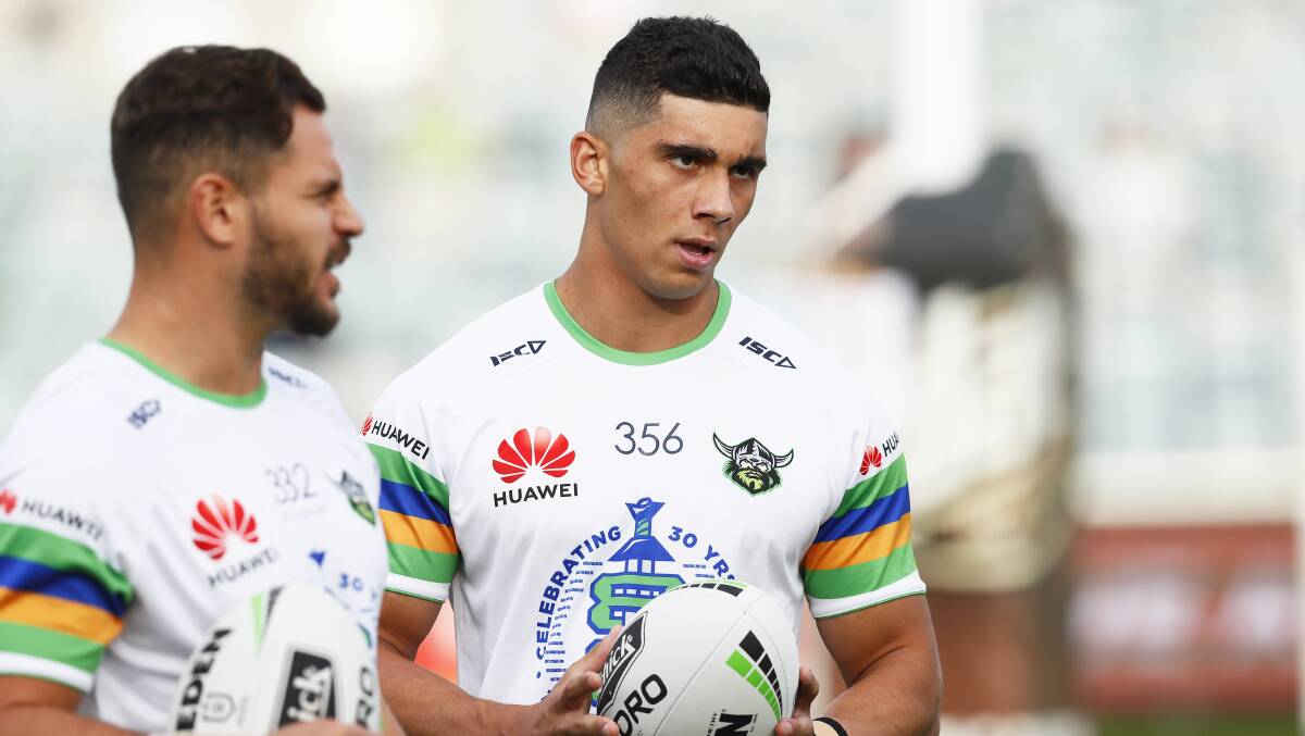 Bailey Simonsson is yearning for another opportunity to help the Raiders to a premiership. Picture: NRL Photos