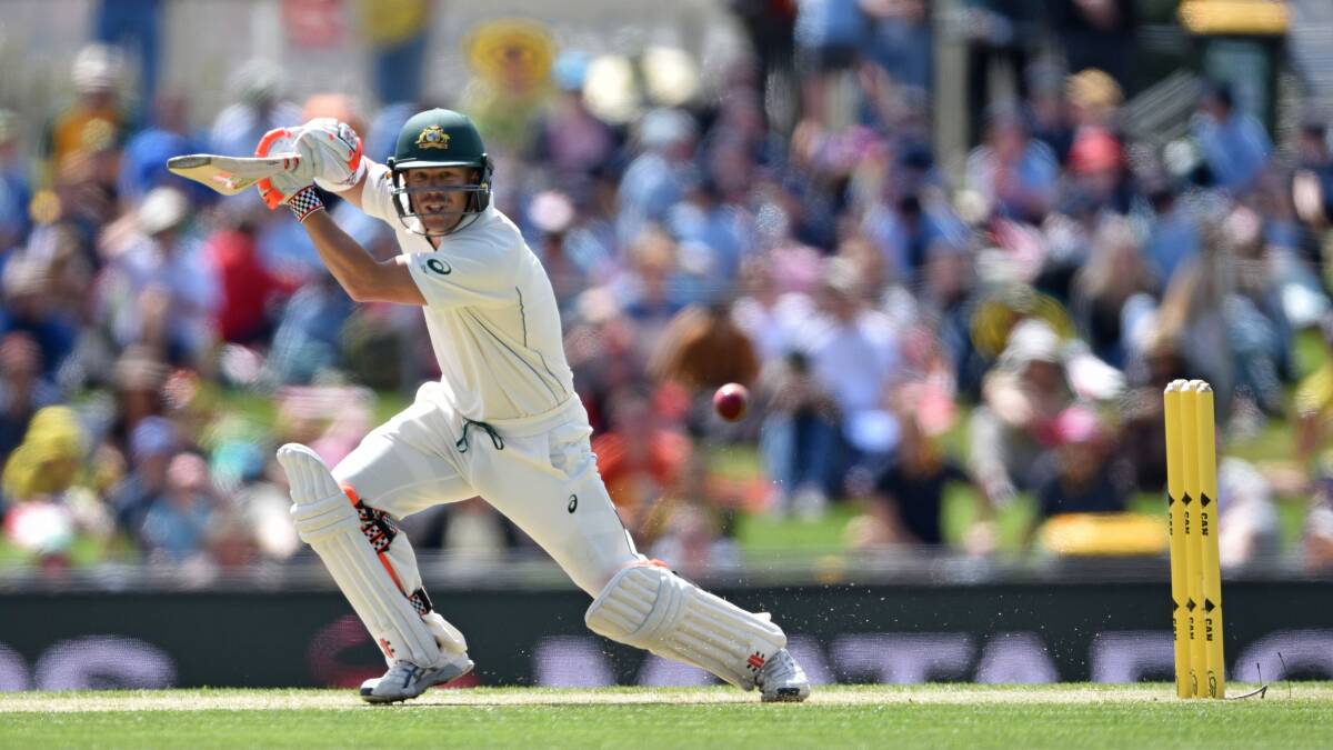 David Warner is planning a Test farewell at the SCG in January. Picture by Scott Gelston