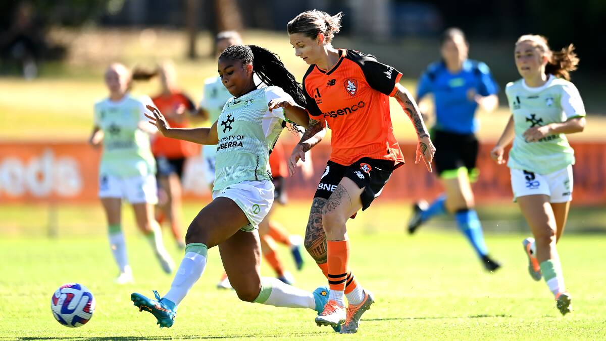 Kennedy Jade Faulknor says Canberra's best is yet to come this season. Picture Getty Images