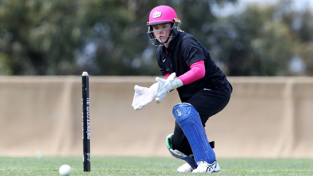Matilda Lugg will serve as Alyssa Healy's deputy during the WBBL. Picture: Cricket NSW
