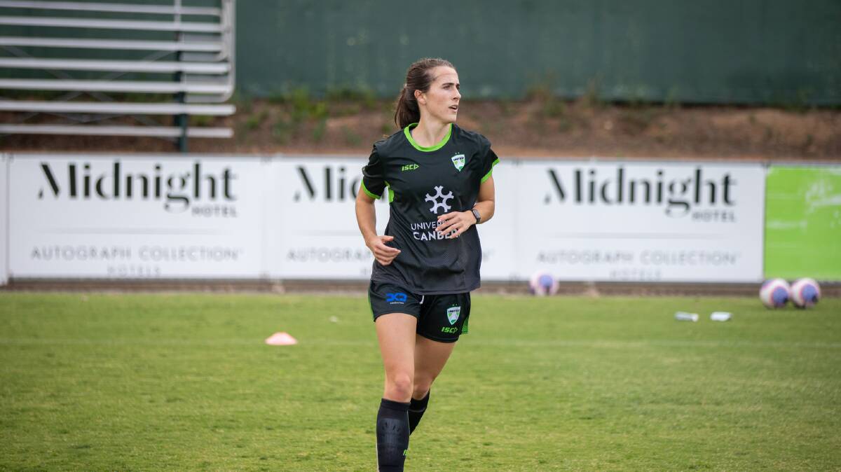 Sarah Clark has joined Canberra United. Picture Canberra United Media