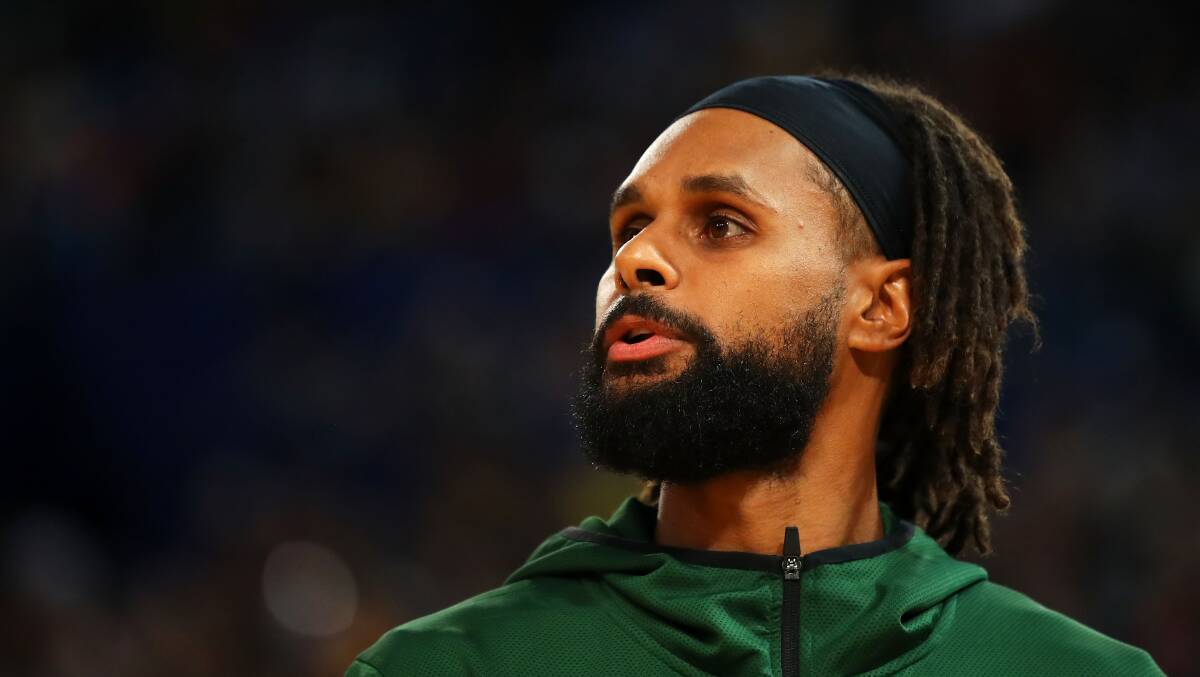 Patty Mills will lead the charge for the Boomers in Tokyo. Picture: Getty