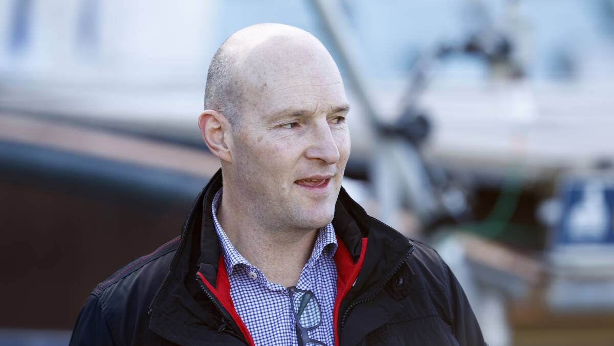 Stirling Mortlock was on hand for a reunion. Picture by Keegan Carroll