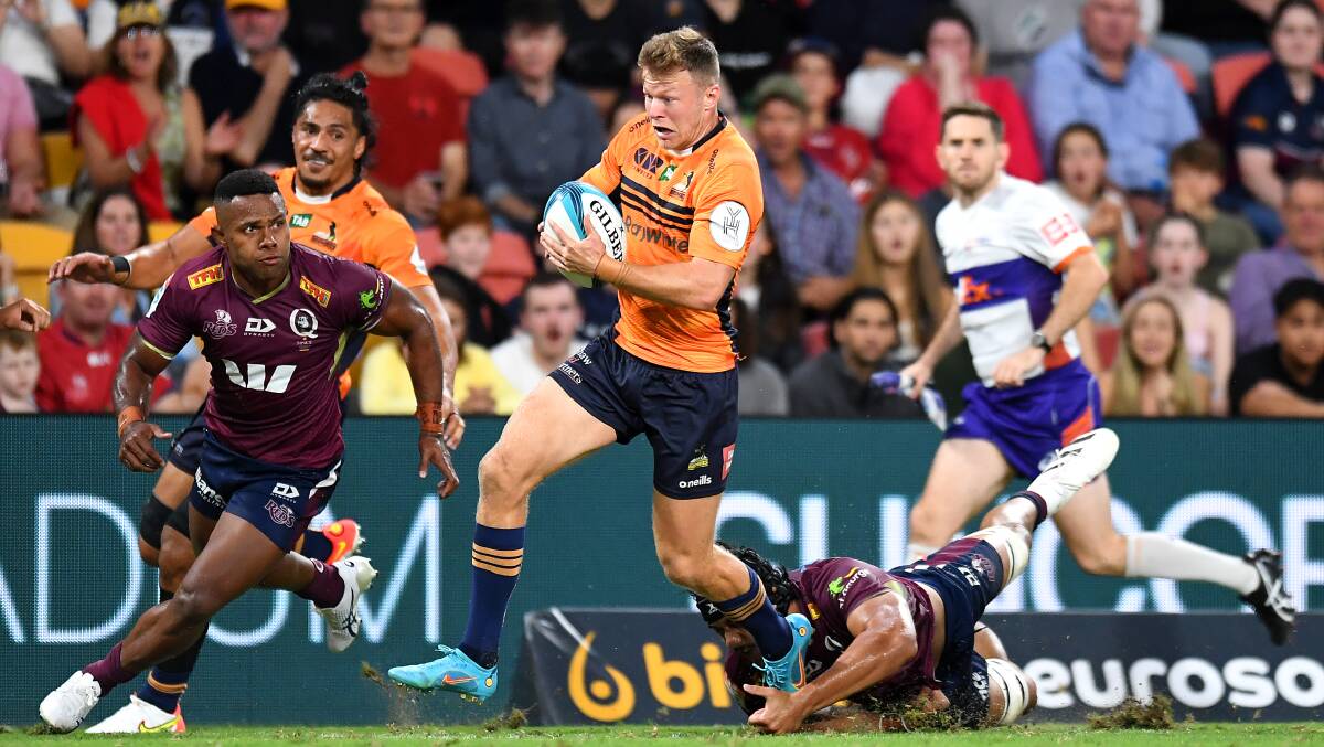Cam Clark had a mixed night in his club debut. Picture: Getty