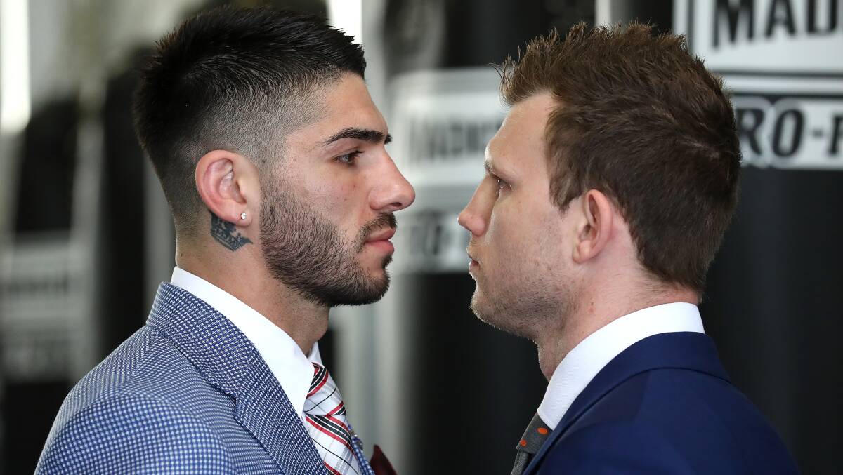 Repeat or revenge? Michael Zerafa and Jeff Horn will meet again. Picture: Getty
