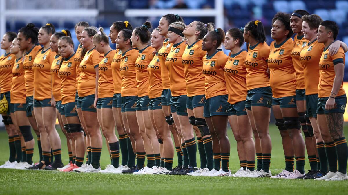 Wallaroos players have hit out at Rugby Australia. Picture Getty Images
