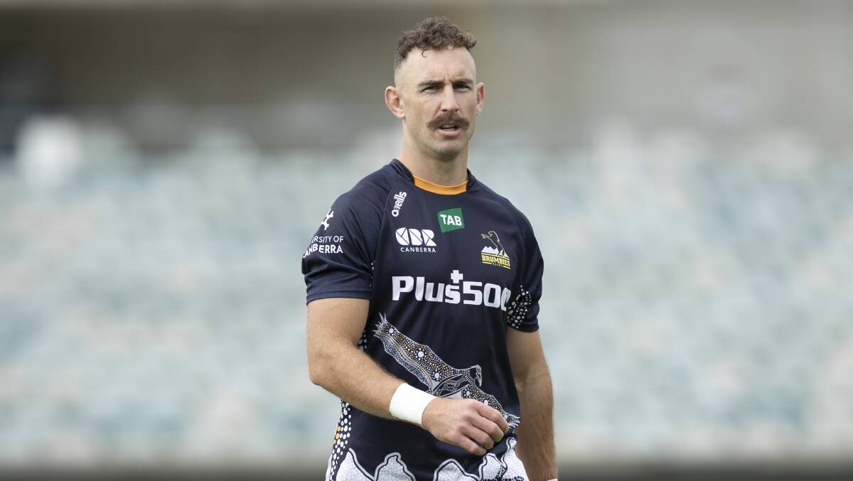 Nic White will captain the Brumbies on Friday night. Picture: Keegan Carroll