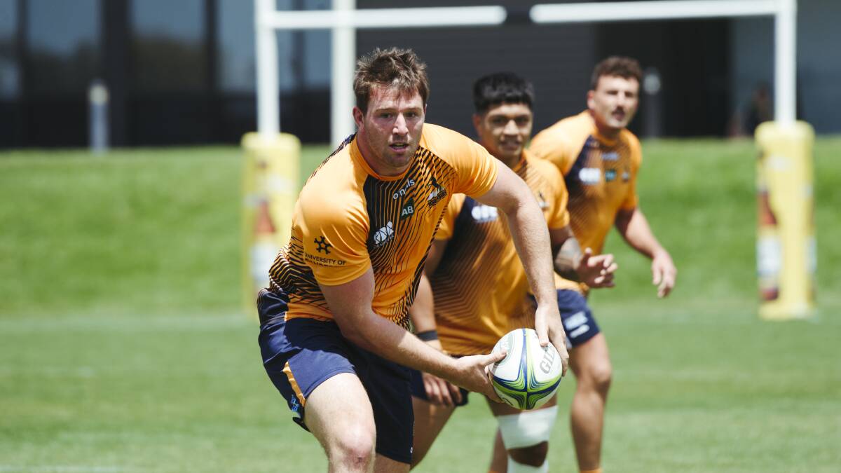 Goulburn junior Ed Kennedy joined the Brumbies via Wales. Picture: Dion Georgopoulos