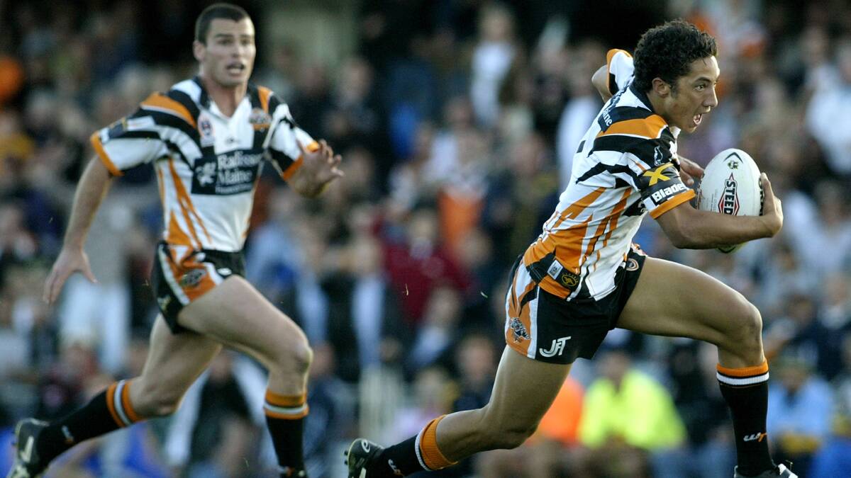 Benji Marshall set the competition alight following his debut in 2003. Picture: Getty