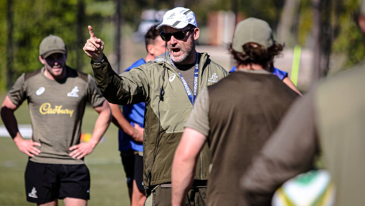 Dan McKellar has been a crucial addition to the Wallabies coaching staff. Picture: Andrew Phan/Wallabies Media