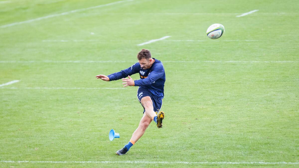 Brumbies scrumhalf Nic White is keen to play in front of a big Perth crowd. Picture: Sitthixay Ditthavong