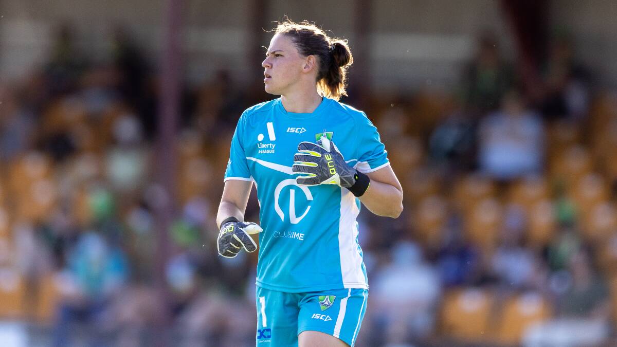 Canberra United goalkeeper Keeley Richards is back. Picture: Sitthixay Ditthavong