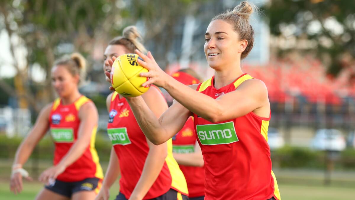 Hannah Dunn has been elevated to the captaincy role for the Suns. Picture: Getty