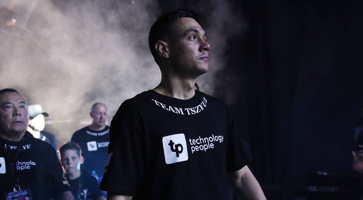 Tim Tszyu has his sights set on a world title. Picture: Getty