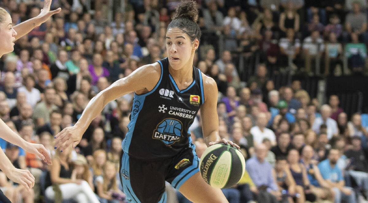 Dream finish for Kia Nurse. Picture: Sitthixay Ditthavong