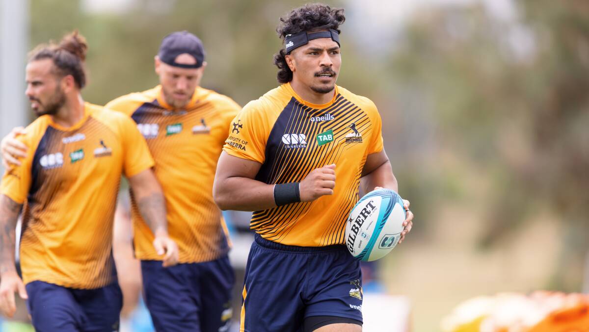 Pete Samu has re-signed with the Brumbies until the end of 2023. Picture: Sitthixay Ditthavong