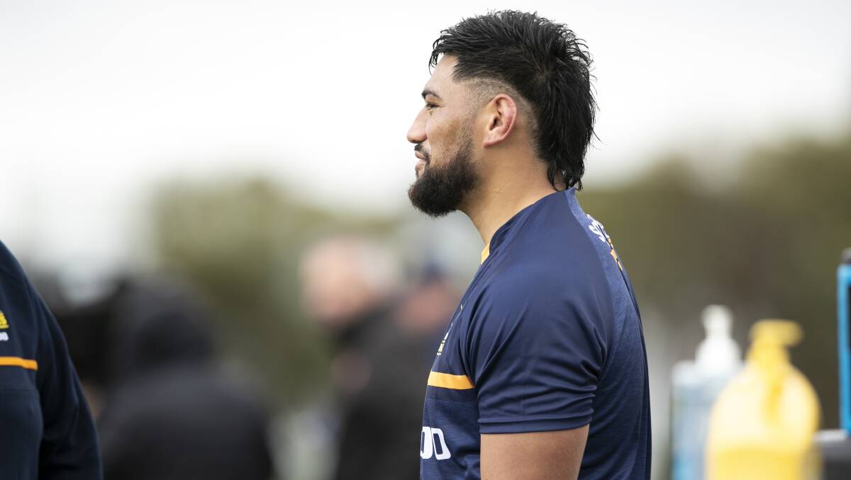 Henry Stowers has been called upon to make his Brumbies debut in the Super Rugby AU decider. Picture: Keegan Carroll