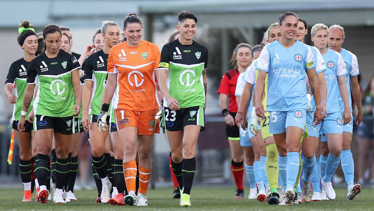 Melbourne City will travel to face Canberra United as the game sets course for normality. Picture Getty