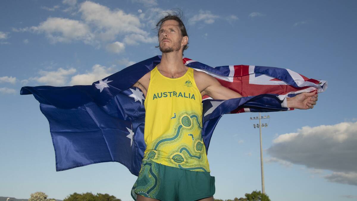 Michael Roeger is leaving no stone unturned in his bid to be crowned a Paralympic champion. Picture: Athletics Australia
