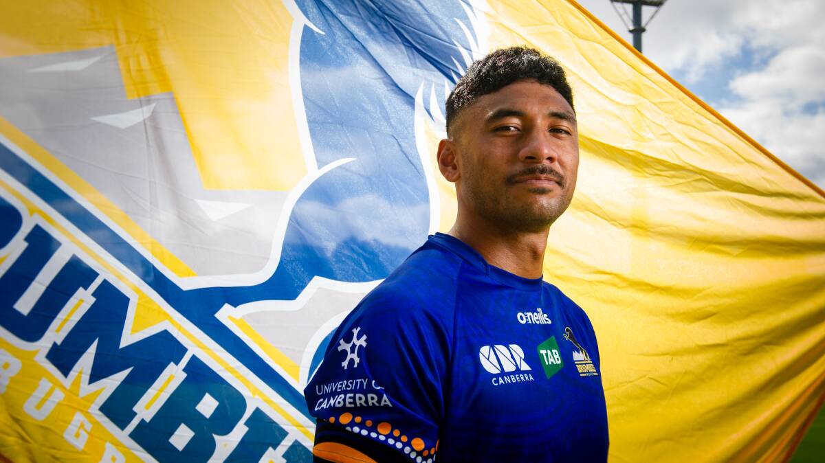 Brumbies inside centre Irae Simone has rediscovered his love of the grind as he enters a new season raring to go. Picture: Elesa Kurtz