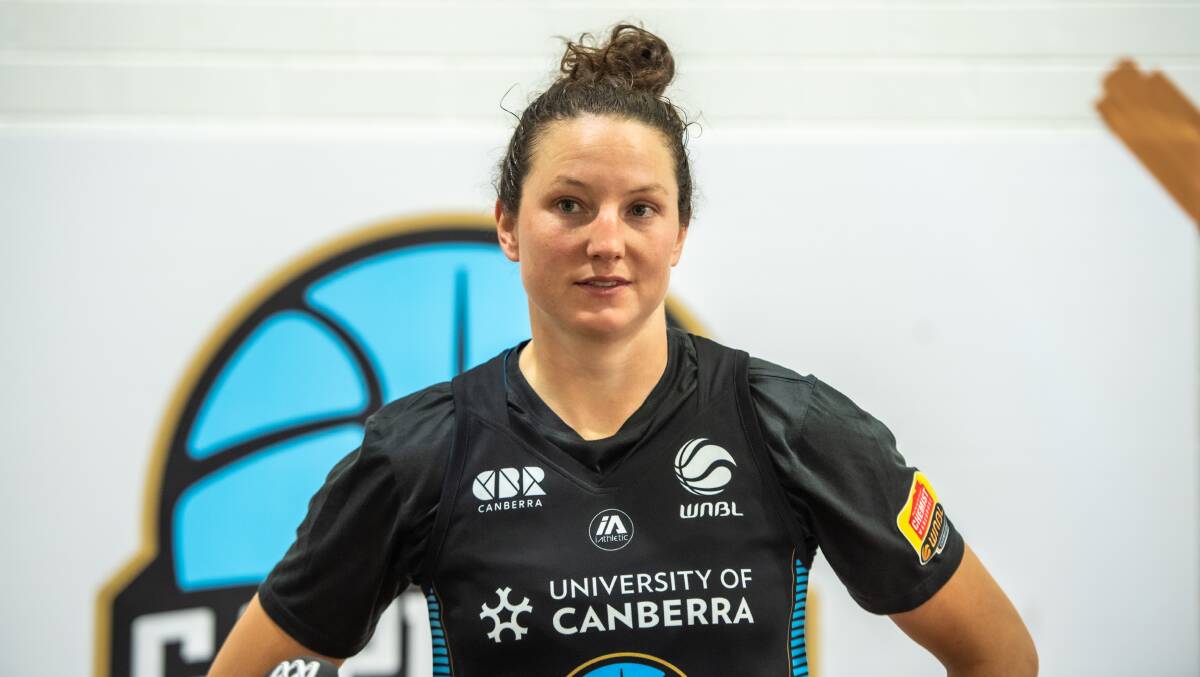 Kelsey Griffin fears COVID-19 will strike the WNBL again. Picture: Karleen Minney