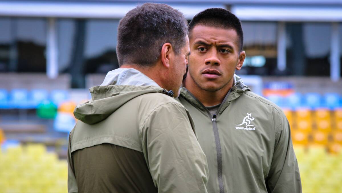 Allan Alaalatoa says Dave Rennie is bringing cultures together. Picture: Andrew Phan/Wallabies Media