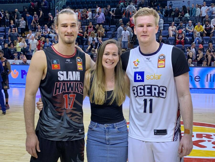 Sam, Keely and Harry Froling are making waves at the highest level of Australian basketball, and it's only a matter of time before Alicia joins them. Picture: Supplied