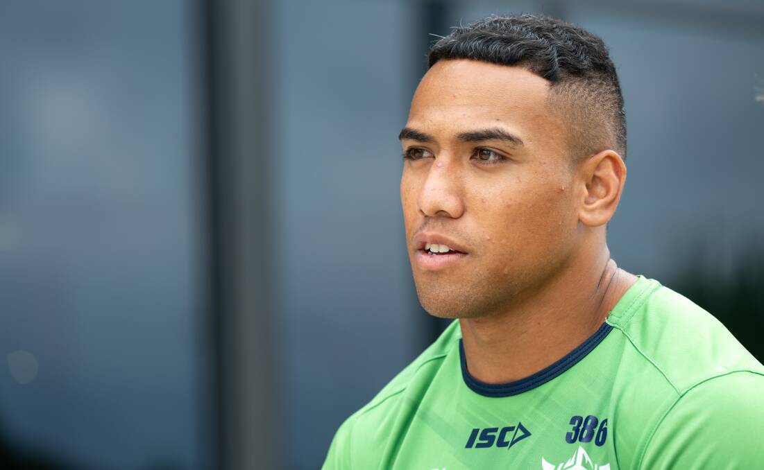Albert Hopoate will shift to the wing for a clash with the Tigers. Picture by Elesa Kurtz